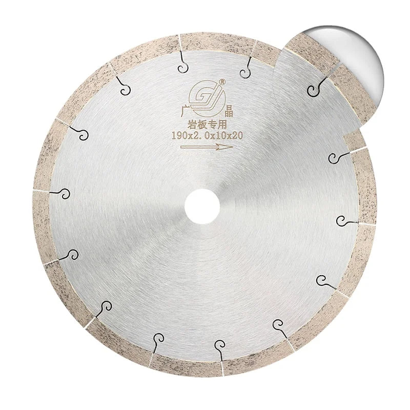 European Standard for Slate Dekton 45Â° Edge Precision Bevel Cutting Industrial Diamond Saw Blades With Anti-Shatter Technology