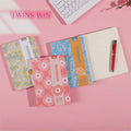 Korean Creative Stationery Small Fresh Book Plants and Flowers Diary Notebook 2669