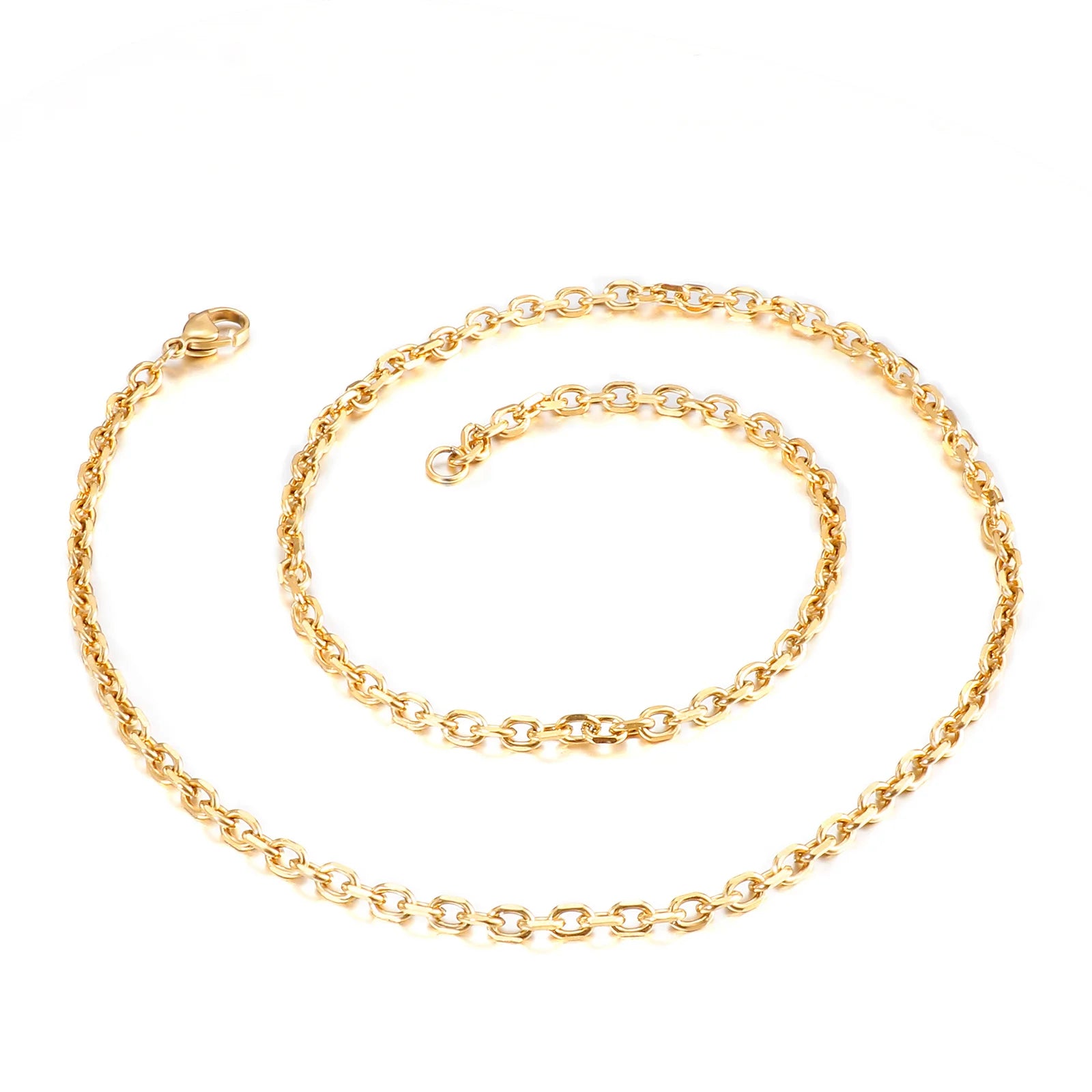 KALEN Fashion Stainless Steel Link Chain Men Necklace