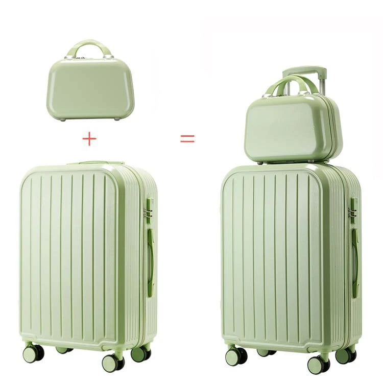 PC Material 22-inch Classic Parent Luggage case With Small Bag High Quality Trolley Suitcase Cabin Size  Travelling Trolley Box