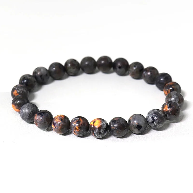 NEW Arrived Real Glowing Rocks Yooperlite Bead Bracelet Fluorescent Sodalite Natural Stone Bracelet Jewelry