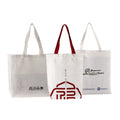 Factory Direct Sale Reusable Bags Carry Shopping Custom Big Plain Blank Oversized Women Canvas Tote Bag with Zipper with Pockets