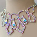Yantuo Dance Accessories Crystal AB Diamond Diamond Bracelet Adjustable Jewelry Rhinestone Crystal Bracelet