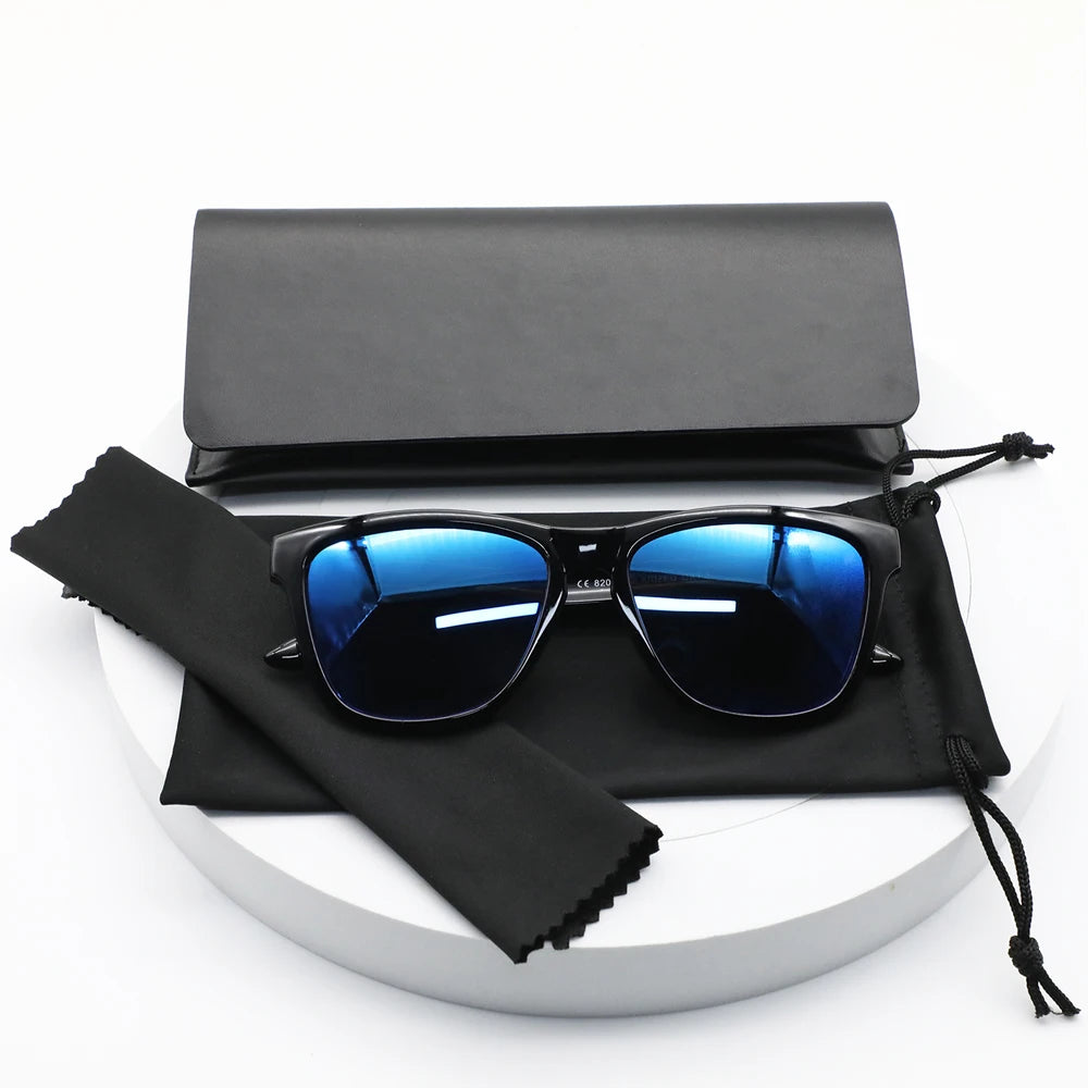 New Custom Sunglasses logo Trendy Eyewear Retro square Sun Glasses Women Men Shades Fashion Unisex Polarized Sunglasses 2024