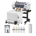 EU Stock 30CM DTF Printer Roll to Roll DTF Film Powder Ink Shaker Included XP600 Printhead T Shirt Printer Ready to Ship
