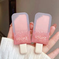 Wholesale OEM Ice Cream Lip Glaze Matte Velvet Moisturizing Ice Cream Lip Gloss