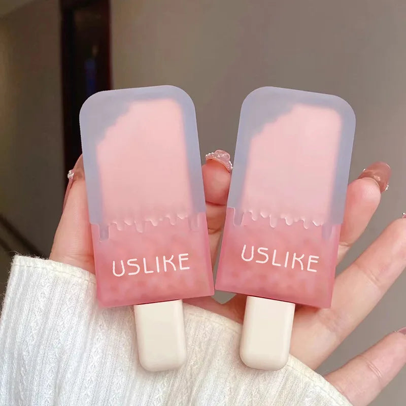 Wholesale OEM Ice Cream Lip Glaze Matte Velvet Moisturizing Ice Cream Lip Gloss