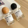 Hot Selling Recommended Wood Cover High-Grade Perfume Bottle Glass Spray 30ml Large Capacity Perfume Empty Bottle