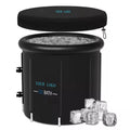 Home Use Double Drain Faucets Ice Bath Inflatable Tub Cold Plunge for Fitness Recovery Athletes Therapy Ice Tub