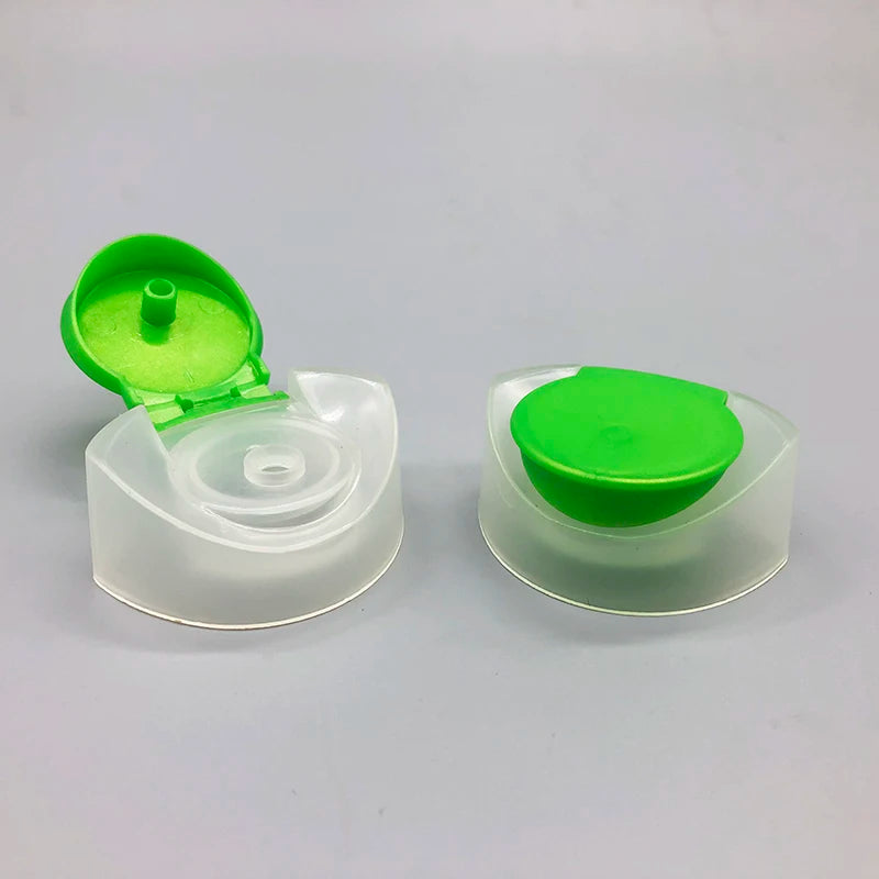 400ml PP Plastic Non-Spill Flip Top Cap for Shampoo Bottle