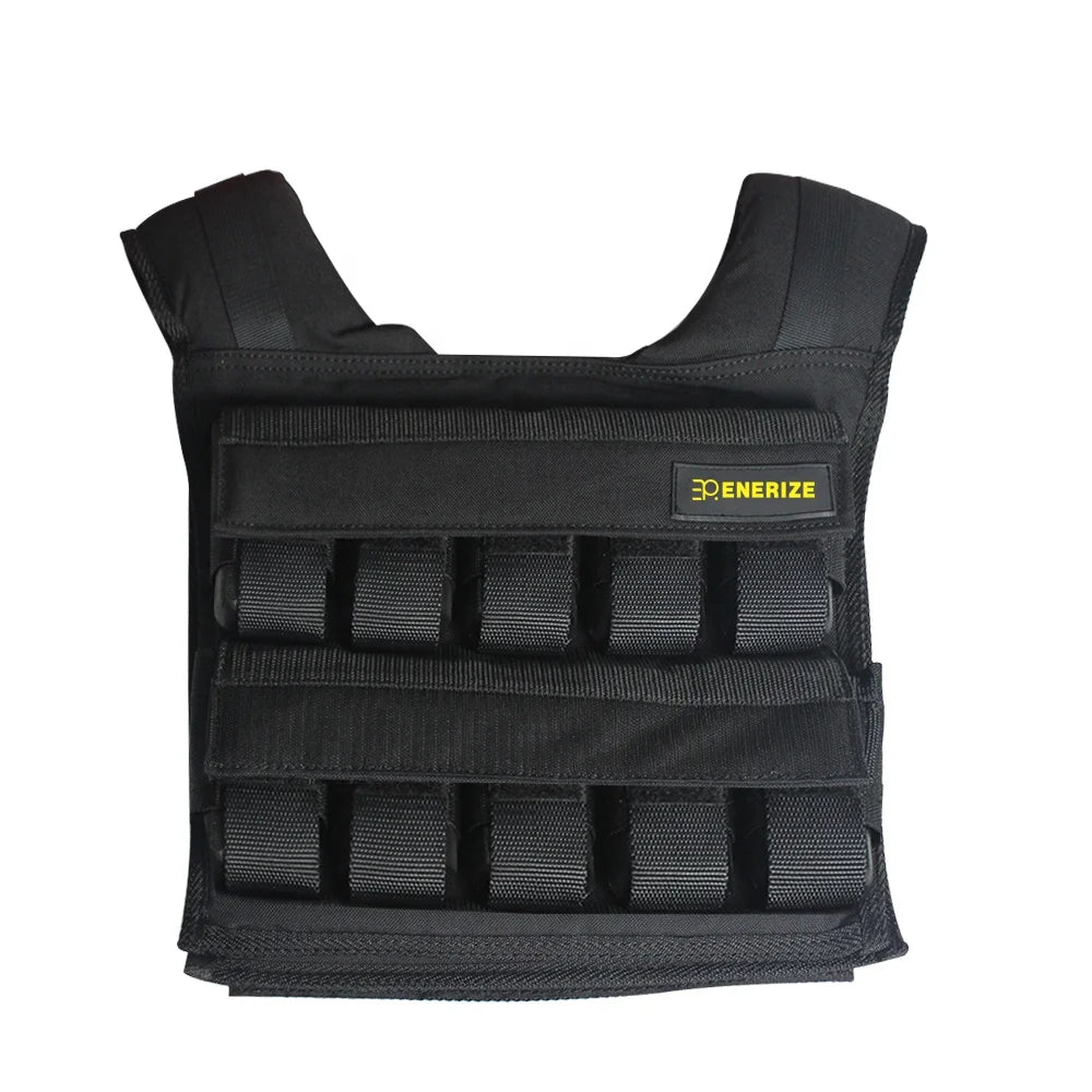 Fitness Tactical Training Weighted Vest Adjustable Weight Vest Suitable for All Kinds of Weight-bearing Sports