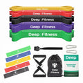 Factory Wholesale Natural Latex Yoga Elastic Stretching Band Resistance Bands Exercise Power Exercise Stretch Pull up Bands