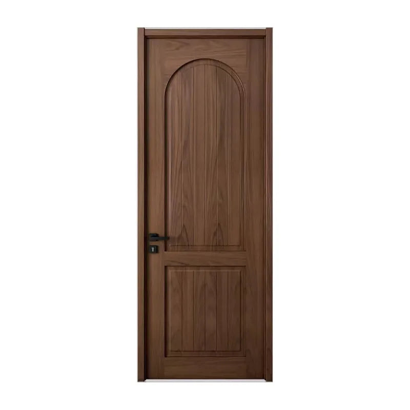 Modern Manual Interior Wooden Door Sound Insulation Good Quality for House Bedroom Apartment Hotel Villa 3-Year Warranty