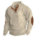 Wholesale Men's Outdoor Jacket Corduroy Casual Turtleneck Long Sleeve Pullover Shirt Outerwear Hoodie Sweatshirt