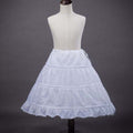 Princess Girls A-Line 3 Hoops 55cm 65cm One Layer Kids Crinoline Petticoat Underskirt