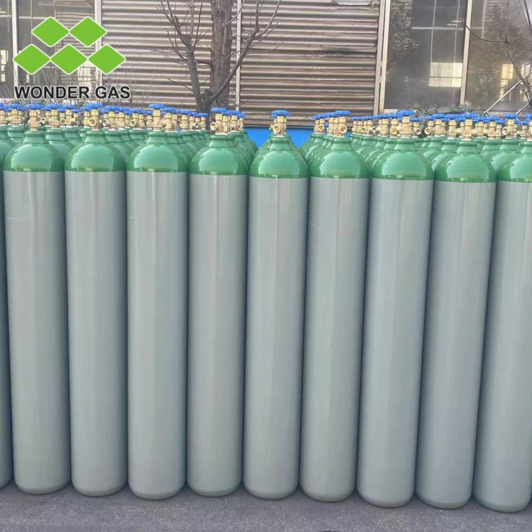 Nitrogen Argon Oxygen Gas Bottle 50L Empty CO2 Gas Cylinder Industrial Welding Use
