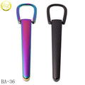 Factory Made Handbag Fittings Handle Die Casting Decorative Luggage Hardware rainbow Buckle Straps with Screw