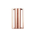 Plastic Clear Transparent Front Buckle Clasp Accessories for Swimwear Front Clasp Closure