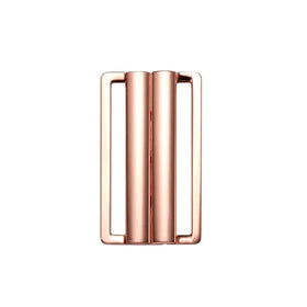 Plastic Clear Transparent Front Buckle Clasp Accessories for Swimwear Front Clasp Closure