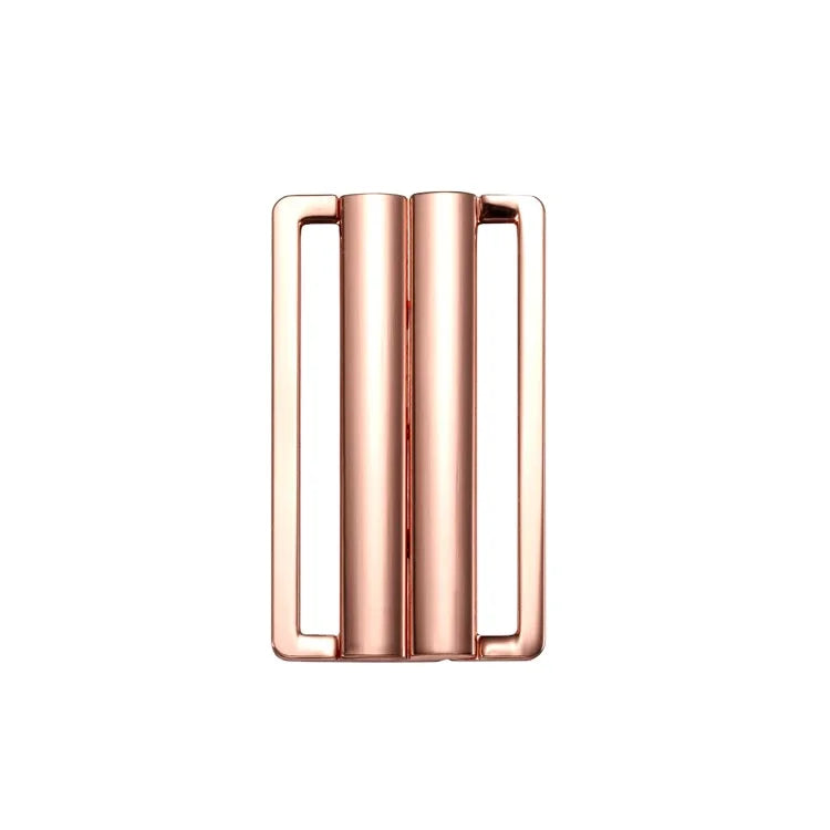 Plastic Clear Transparent Front Buckle Clasp Accessories for Swimwear Front Clasp Closure