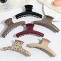 New Hot Selling Elegant Intellectual Temperament Coffee Color Love Letter Shark Clip European American Style Wedding Tassel Hair