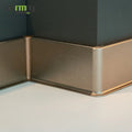 Beautiful Colors Led Aluminium Profile Skirting Baseboard Wall Skirting Board Flooring Trims Aluminum Skirting Baseboards