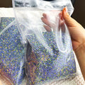 4A 1kg Bulk Flat Back AB Crystal Glass Rhinestones Fast Delivery Loose Hot Fix Rhinestones for Clothing