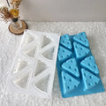 Wholesale Home Baking Tool 8 Holes Cheese Mousse Cake Chocolate Dessert Food Grade Silicone Mold