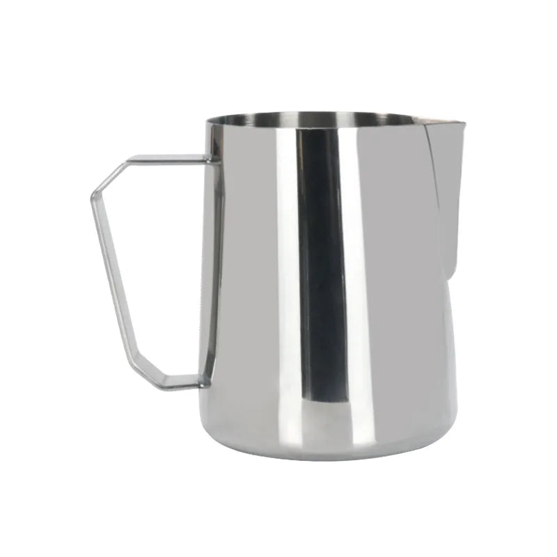 BAMBUS 350ML Stainless Steel Metal Measuring Coffee Steaming Pitcher Cup Espresso Barista Tools Milk Frothing Jug