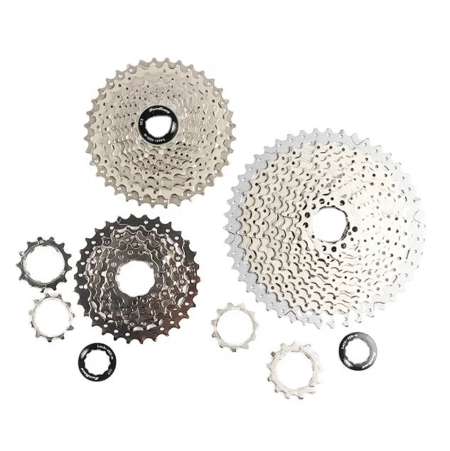 Wholesale Factory Mountain Bike Cassette Flywheel Lightweight 7/8/9/10/11 Speed 9/11-46T Mountain Bike Freewheel Bicycle