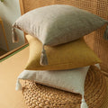 Amity Wholesale Solid  Cushion Cover Sofa Decoration Throw Pillowcase Leaning Home Living Room Cushion Case