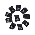 Direct Deal Custom Woven Shirt Tags & Size Labels with Center Fold Sustainable Garment Labels