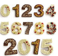 HY Silicone Baking Number Cake Baking Molds for Birthday Anniversary Set of 9