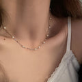 Colar De Perolas 2022 New Arrival Fashion Jewelry Necklaces White Pearl Chain Choker Necklace for Women