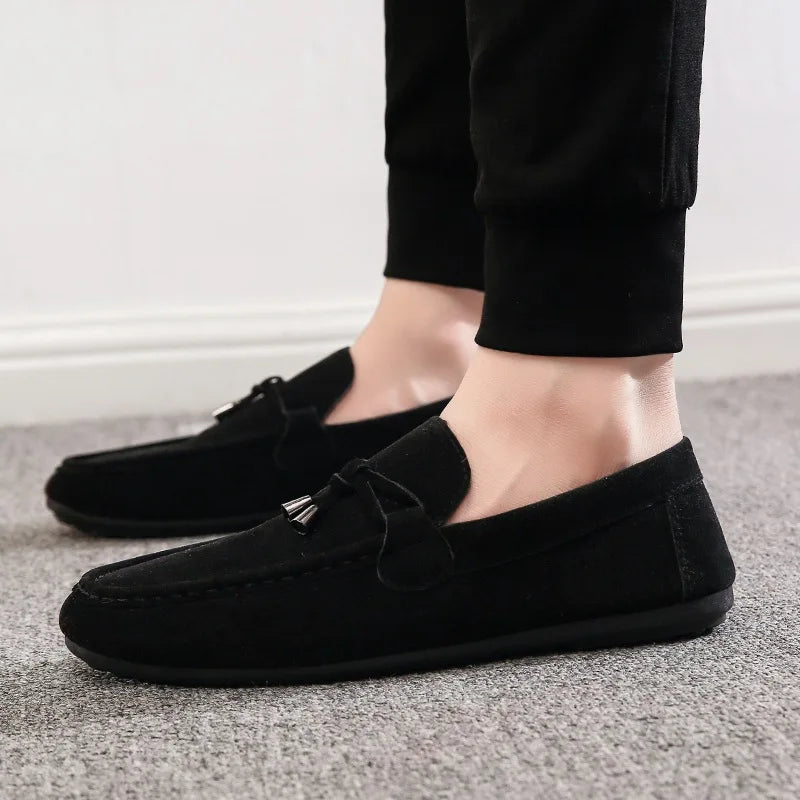 Men Casual Slip on Driving Style Loafer Driver Shoes