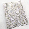 Christmas Wrapping Paper Glossy Shiny Gold Stars Logo Printed Tissue Paper Packaging
