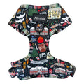 Custom Personalized Logo Dog Vest Breathable Cowboy Jean Neoprene Polyester Mesh Denim Collar Padded for Comfort Available Small