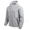 Men's Outdoor Waterproof Soft Shell Hooded Tactical Jacket Black Gray Hiking Camping Windbreaker Men's Casual Jackets