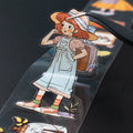 Custom PET Washi Tape Sticker Roll for Scrapbooking Transparent PET Precut Tape