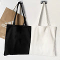 Eco-Friendly Recycled Cotton Women's Tote Bags Customizable Logo Medium Low MOQ Reusable Canvas Rope Zipper