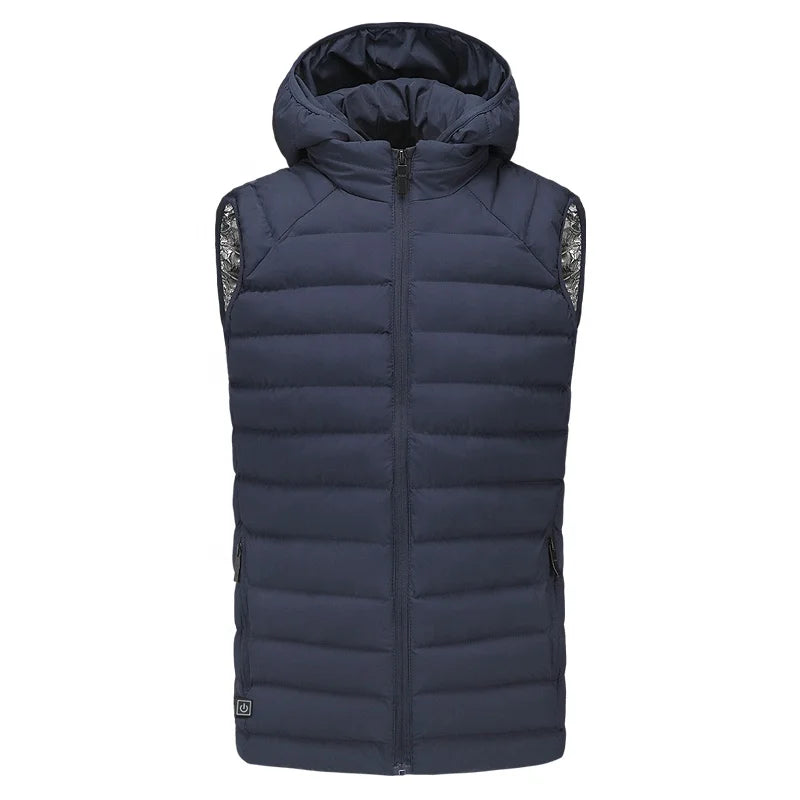 Topgear New Arrival Wholesale Winter Battery USB Downlook Men Heating Padded Vest