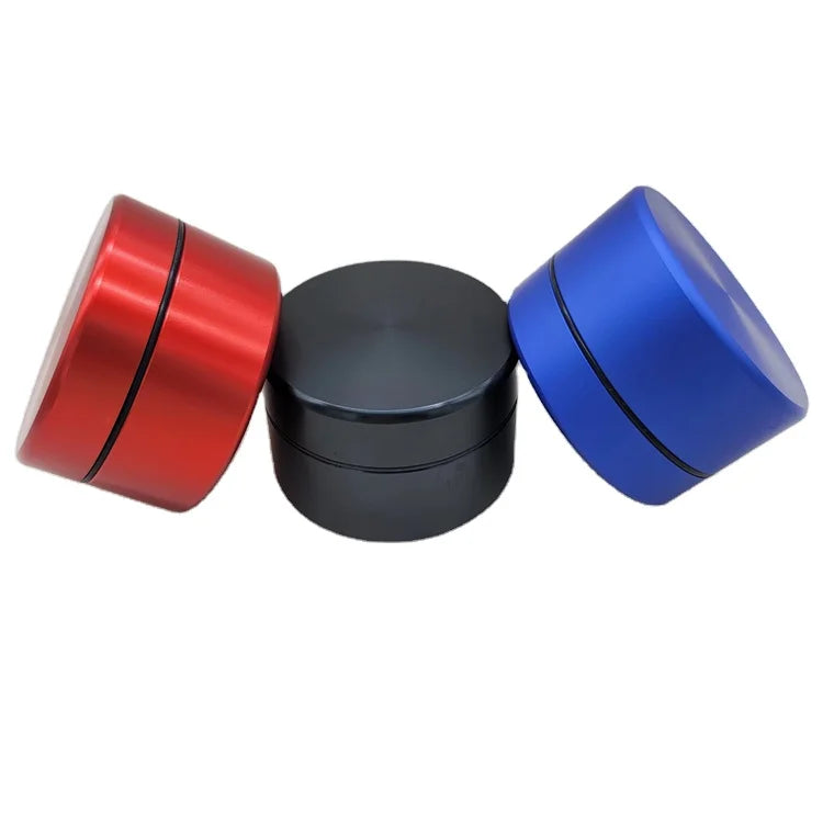 Small Metal Round CaseOEM in Ear Monitor Customized Made Shockproof Aluminum Portable case for Earphone /