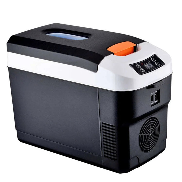 10L Mini Car Fridge Freezer DC12V Cooler Portable Thermoelectric Car Fridges Heating Optional Digital for Car Home Office