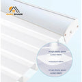 Shangri-La Blind Aluminum Track Fabric Manual Rope Blinds Built-In Customizable Shading Curtains