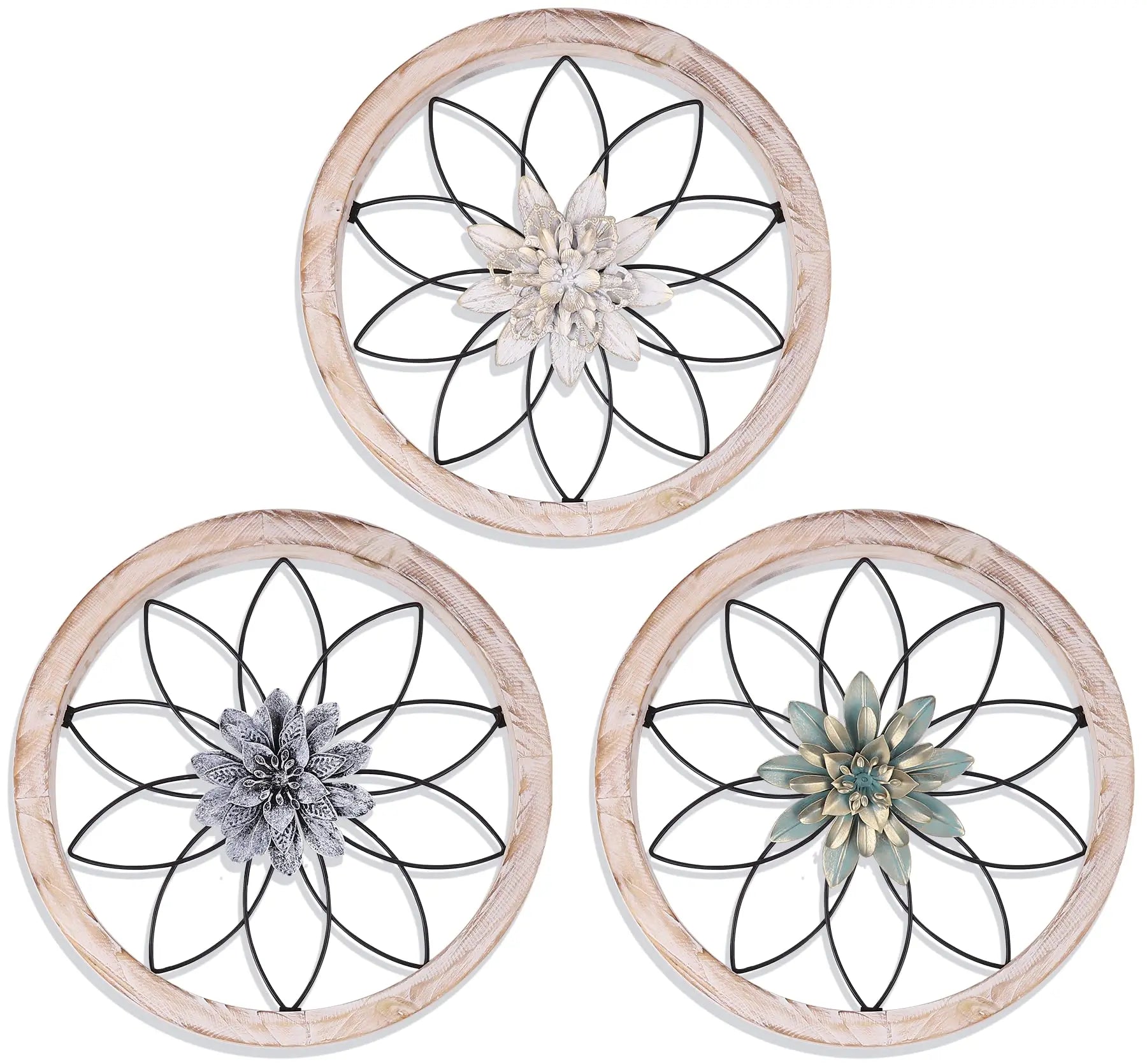 3 Pieces Ultra-thick Farmhouse Wall Decor Rustic Home Decor Farmhouse Hanging Decoration