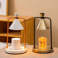 New Arrival Led Dimmable Light Metal Vintage Top Down Adjustable Heater Wax Melting Electric Warmer Candle Lamp US Plug