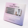 Wholesale Reusable Home Eyelash Kit DIY Eyelash Extension 3D Segmented Individual Lash Cluster