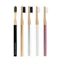 LULA Oral Care 2026 Eco-Friendly Boar Horse Hair Soft Bristles Adult Toothbrush Aluminum Handle for Travel