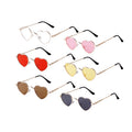 STY3536 Wholesale Love Heart Shaped Sunglasses Women Lentes De Sol Vintage Shades UV400 Sun Glasses