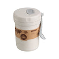 Online New Style Wheat Straw Breakfast Drink Porridge Cup Portable Breathable Sealed Soup Cans to Work Soup Cup